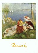 Pierre Renoir Young Girls by the Seaside Sweden oil painting artist